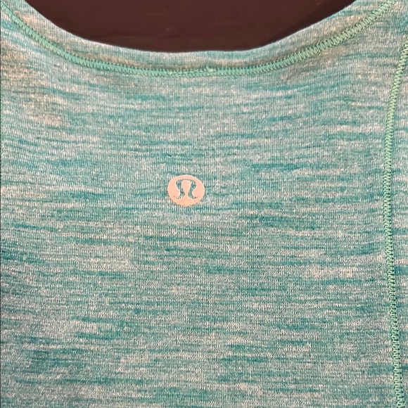 Lululemon Sweat Date Tank Heathered Teal Green, XS - Picture 5 of 6